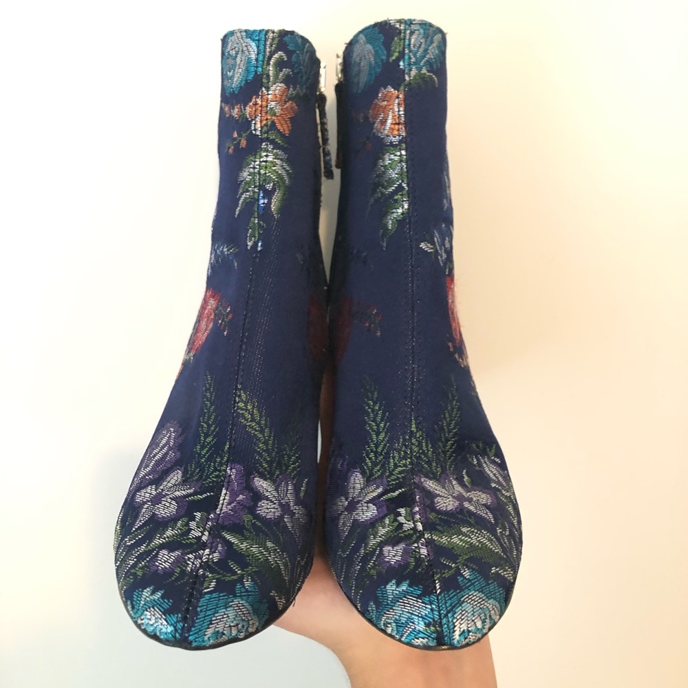 Zara Embroidered Boots - image 1